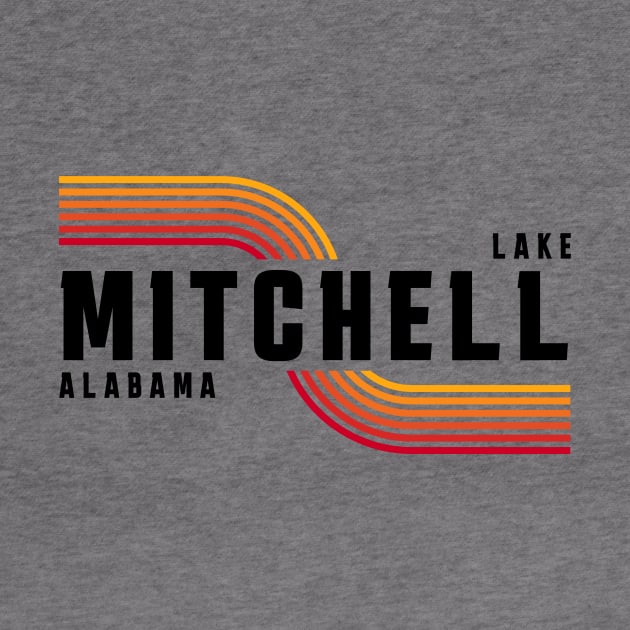 Lake Mitchell 80's Retro by Alabama Lake Life